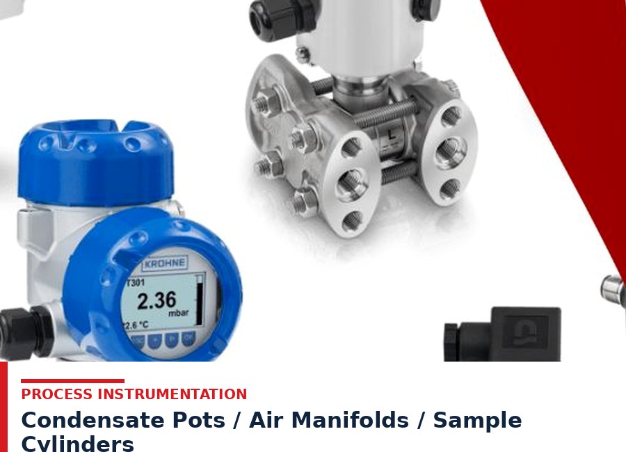 Condensate Pots / Air Manifolds / Sample Cylinders