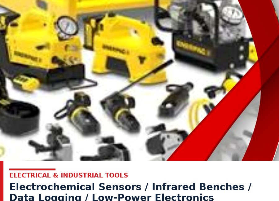 Electrochemical Sensors / Infrared Benches / Data Logging / Low-Power Electronics