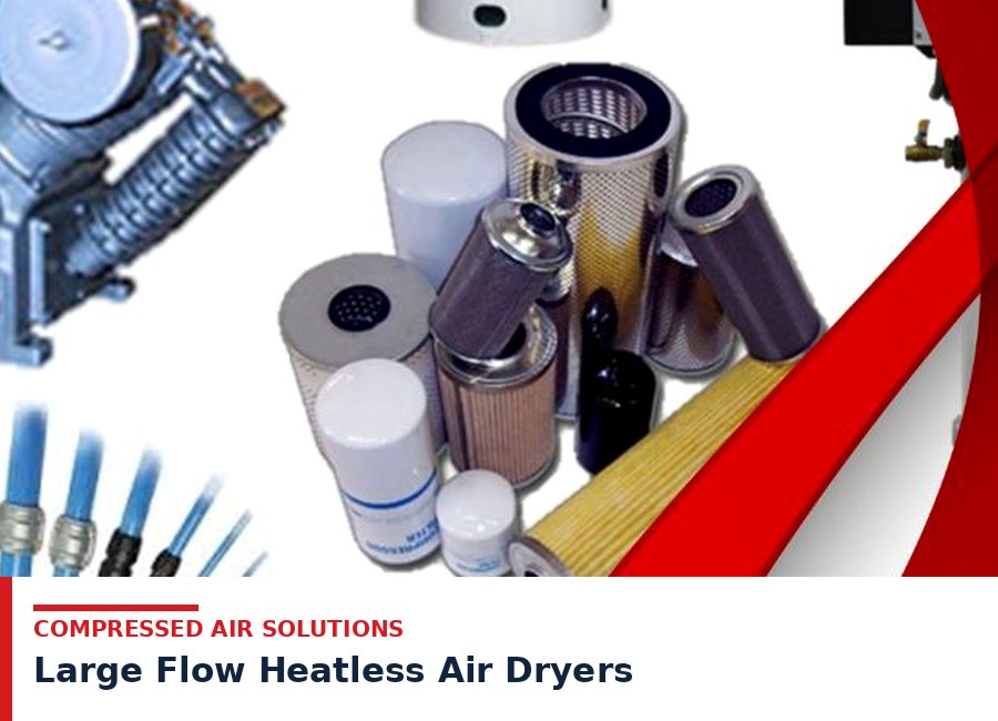 Large Flow Heatless Air Dryers
