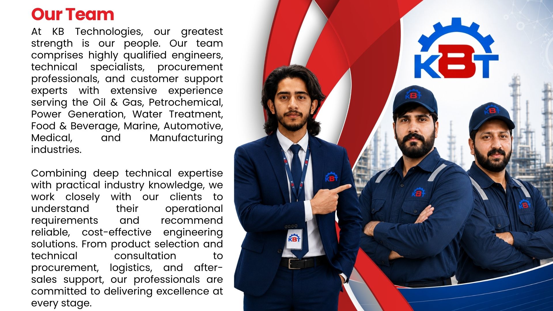 KB Technologies team company profile page