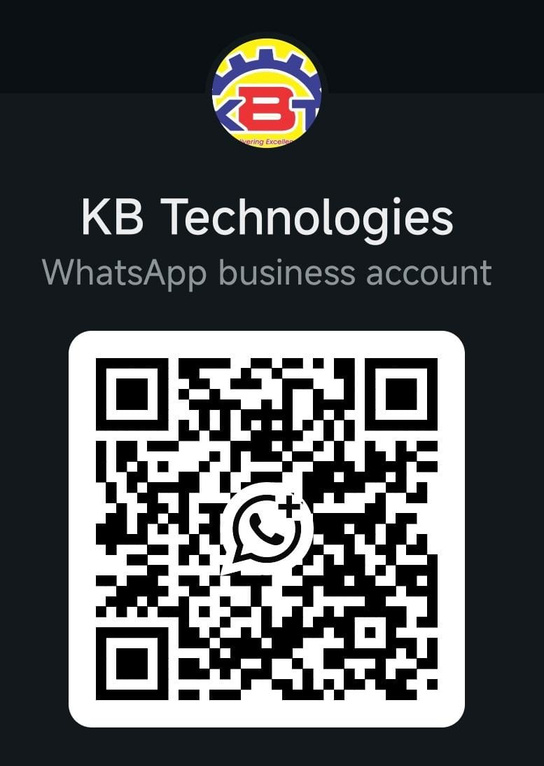 KB Technologies WhatsApp QR code